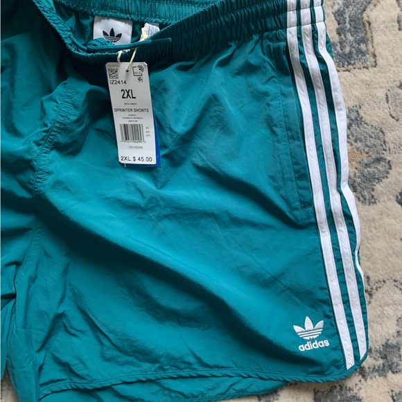 Nwt adidas Recycled Polyester Sprinter Shorts - Picture 6 of 11